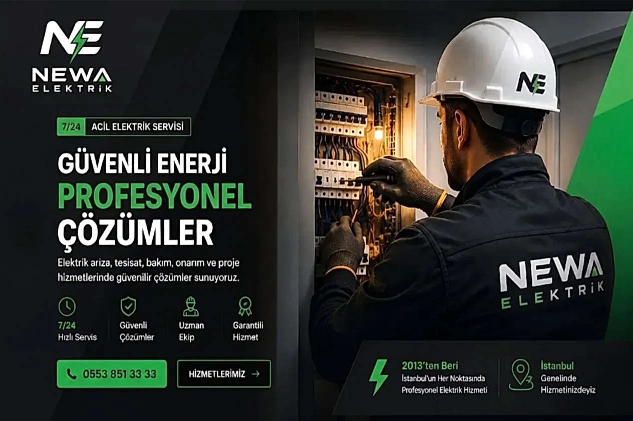 Newa Elektrik | İstanbul Elektrikçi, Elektrik Arıza ve Tesisat Hizmetleri